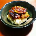 turukiti's cooksnap of when they made なすの蒲焼重.