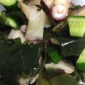 クックXJZR7R☆'s cooksnap of when they made ☆ぶつ切りタコとポリポリきゅうりの酢の物.