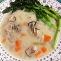 桃色子豚's cooksnap of when they made 濃厚牡蠣のクリームシチュー.