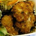 由芽15's cooksnap of when they made カレー用豚肉で簡単マヨカツ.