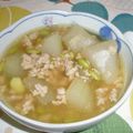 Noarl381's cooksnap of when they made ■冬瓜と枝豆のスープ■.