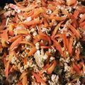 apママ's cooksnap of when they made 私のニンジンしりしり☆.