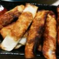 ｽｰchan's cooksnap of when they made ☆餃子の皮でカリカリッ枝豆スティック☆.