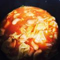 ☆ピノキオ☆'s cooksnap of when they made キャベツとウインナーのトマトスープ.