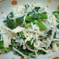 myukitty's cooksnap of when they made 小松菜とシラスのごま油あえ.