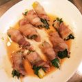 ☆ikeda☆'s cooksnap of when they made レンジで簡単☆ピリ辛水菜の豚肉巻き.