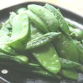 amamiwa's cooksnap of when they made 簡単☆さやえんどうのソテー☆.
