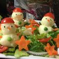 Kaori☆take's cooksnap of when they made マッシュポテトのスノーマン.