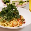 GAKU222's cooksnap of when they made パクチー香る〜ぺペロンチーノ*アジアン.