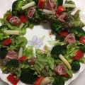 glayer_jun's cooksnap of when they made クリスマス♪簡単パーティーリースサラダ.