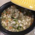kyobobo's cooksnap of when they made カリフラワーの具沢山うま煮スープ.