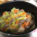 クックAONPP6☆'s cooksnap of when they made もちがとろ〜り！豚バラ白菜ミルフィーユ鍋.