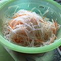 107747's cooksnap of when they made すし酢とはちみつdeゆず香る☆なます.
