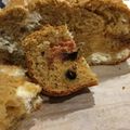 なな畑's cooksnap of when they made 簡単♪柿とチーズのパウンドケーキ.