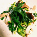 10001回目's cooksnap of when they made 春菊と焼きしいたけの磯ゆず香和え♪.