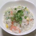 あくあ☆ぶるー's cooksnap of when they made なんちゃってミルクリゾット.
