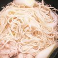 マジックリーリ's cooksnap of when they made 鶏胸肉と葱のにゅうめん.
