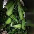emi0015's cooksnap of when they made めちゃ旨！小松菜のにんにく塩風味炒め.