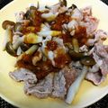 さあさま's cooksnap of when they made さっぱり☆梅ポン酢で豚しゃぶときのこ.