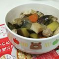 しじみごはん's cooksnap of when they made 厚揚げと茄子とさつまいものひき肉餡.