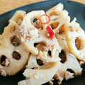 あら会長's cooksnap of when they made こってり♪ れんこんと豚肉のきんぴら.