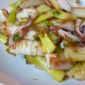 gakoちゃん's cooksnap of when they made セロリとイカのレモンバター炒め.