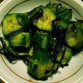 Jyohana's cooksnap of when they made きゅうりと塩昆布の梅昆布パウダー合え.