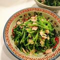 マホイ族の村長's cooksnap of when they made 三つ葉の梅ツナ山葵マヨ和え♡.
