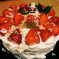 ☆ちゃちゃっとさん☆'s cooksnap of when they made 贅沢‼イチゴのデコレーションケーキ.