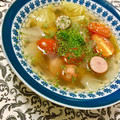 ふたごゆき's cooksnap of when they made 残り野菜で☆簡単スープ♪.