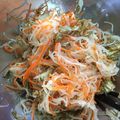 toratamada's cooksnap of when they made 大根・人参・とろろ昆布で簡単なます.