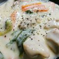 kiki☆☆'s cooksnap of when they made チンゲン菜と鶏肉の中華クリーム煮.