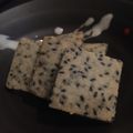 ごごんた's cooksnap of when they made サクッと♪黒ゴマクッキー.