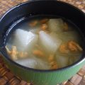 ayureo's cooksnap of when they made 冬瓜と網海老のスープ.