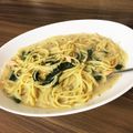 たまぽちまま's cooksnap of when they made ✿鮭とほうれん草のクリームパスタ✿.