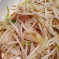 ムーヒツジ's cooksnap of when they made シャキシャキもやしとメンマの炒めもの.