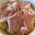 zipnzippy's cooksnap of when they made 生ハムのせカルボナーラ.