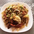 kozu310's cooksnap of when they made ラ~油のピリ辛焼きそば.