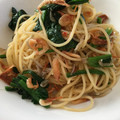 クックRJJ7XY☆'s cooksnap of when they made 桜えびとシラスとほうれん草のパスタ★.