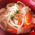 ほのさん。's cooksnap of when they made 鶏の旨味の本だし年越しうどん.