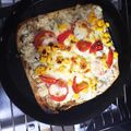 小鉄ニャンコ's cooksnap of when they made 4ヶ月で12kg減★あげピザ.