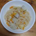 cureクック's cooksnap of when they made 炊飯器で簡単！里芋ご飯(*^O^*).
