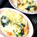 sato3★'s cooksnap of when they made ホワイトシチューのドリア風.