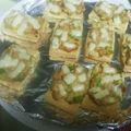 kohaku_01's cooksnap of when they made 油揚げ de ネギ味噌ツナマヨチーズ焼き.