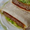 NAGANO久留米's cooksnap of when they made カツの残りで名古屋名物みそカツサンド☆.