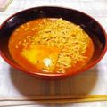 miyu★'s cooksnap of when they made 簡単激辛味噌ラーメン＠インスタント.