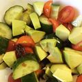 ううたん☆'s cooksnap of when they made 塩昆布トマト きゅうり アボカドのサラダ.