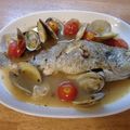 めいとうシェフ's cooksnap of when they made 簡単おしゃれ＊イシモチのアクアパッツァ.