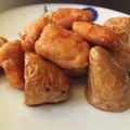 kiki102's cooksnap of when they made 鶏肉と新じゃが芋の☆甘辛和え♡♥♡.