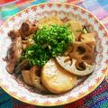 みるめ768's cooksnap of when they made 簡単！里芋とレンコンと鶏肉の煮物♪.